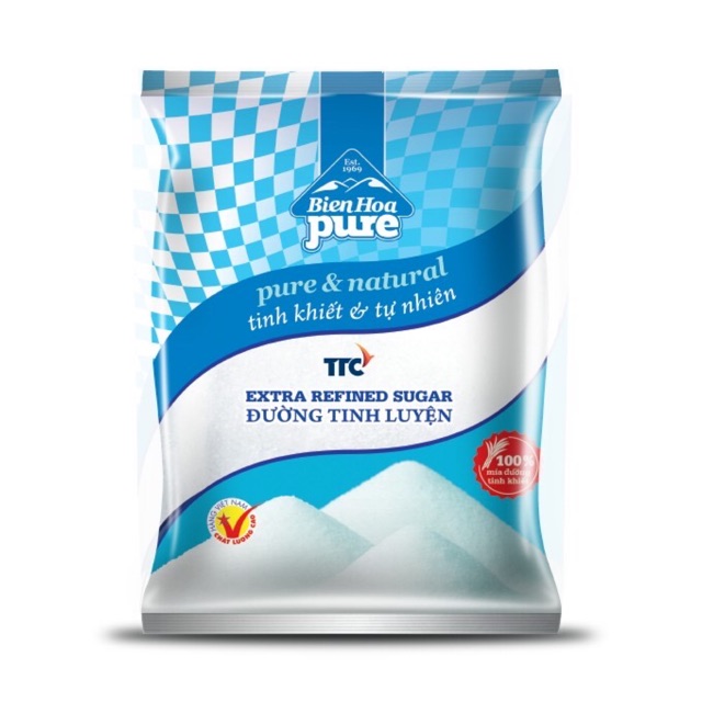 Đường tinh luyện Biên Hoà gói 1kg