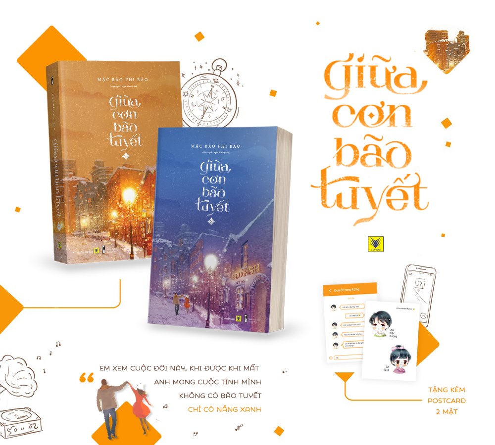 Giữa Cơn Bão Tuyết - Tặng Kèm Postcard
