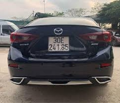 Lippo, cản sau mazda 3 đời 2016-2019