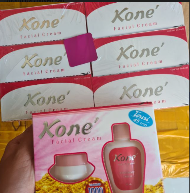 Kem mờ thâm nám Kone thái (combo như hình)