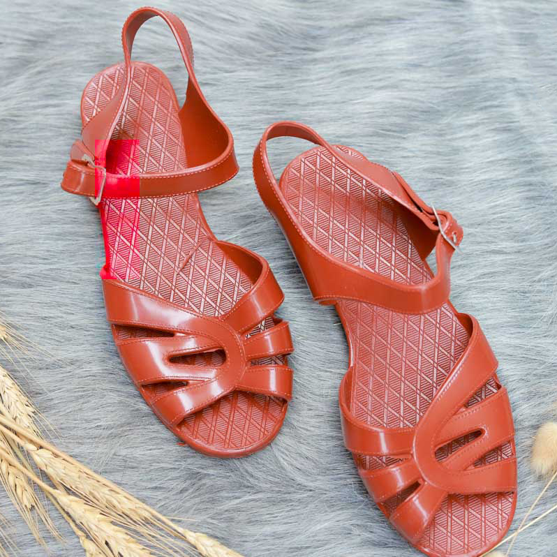 dép rọ nhựa nữ