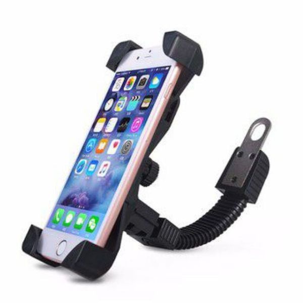 Giá đỡ điện thoại xe máy kẹp 4 góc chắc chắn không rơi điện thoại