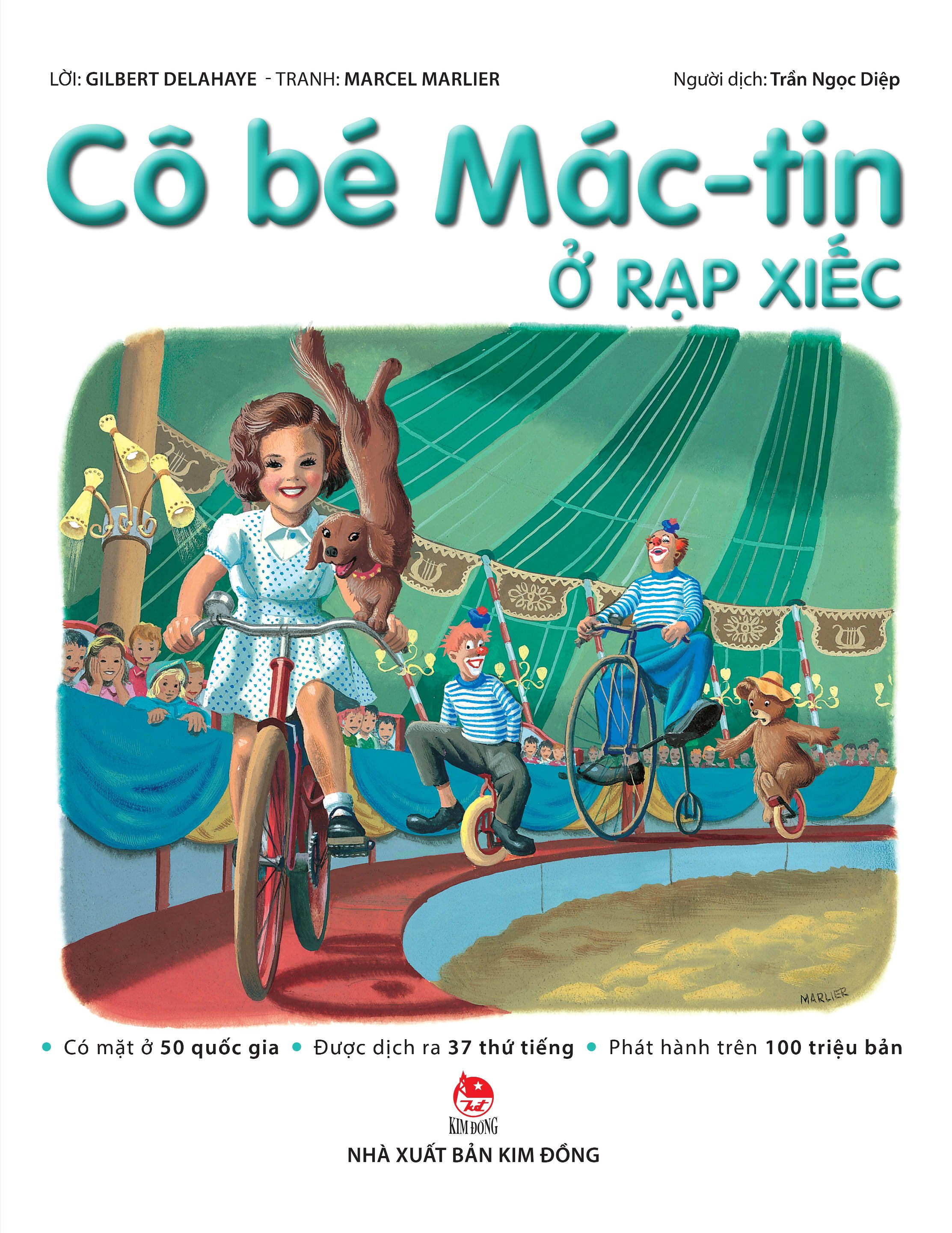 Sách – cô bé mác – tin - quyển lẻ - cô bé mác-tin ở rạp xiếc