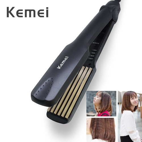 Máy bấm tóc dập xù kemei KM 332