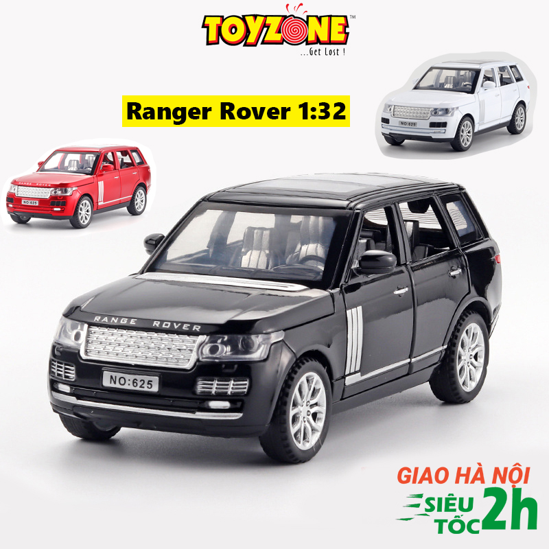 Mô hình xe ô tô Land Rover - Ranger Rover tỉ lệ 1:32 khung hợp kim