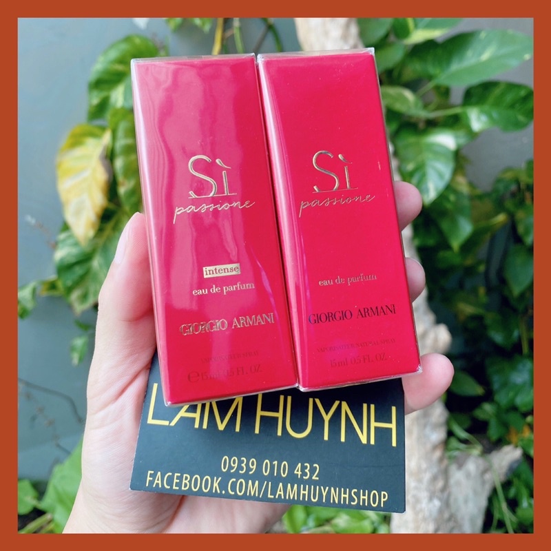 Nước hoa sì passion đỏ 15ml