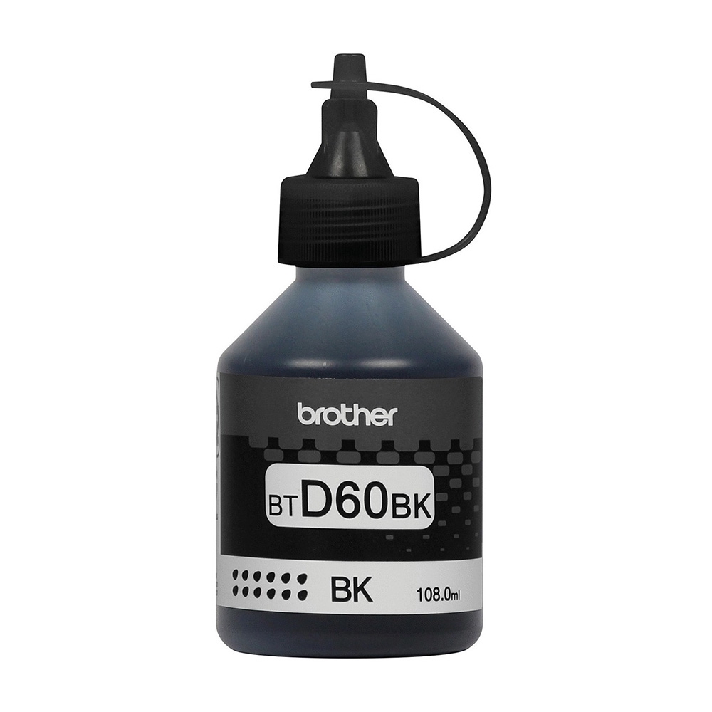 Mực in brother btd60bk black ink bottle - hàng brother việt nam