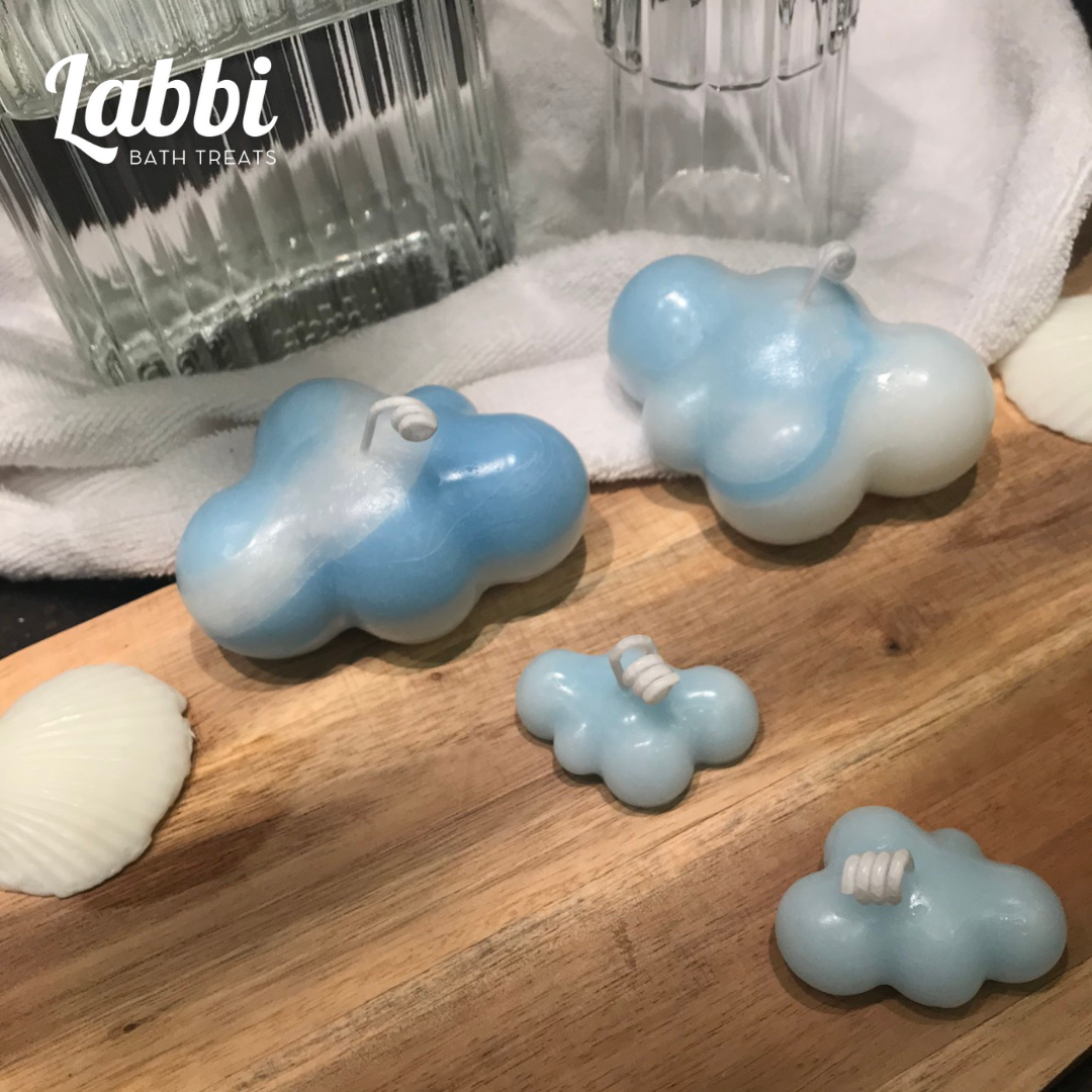 Nến trang trí hình mây / Nến thơm hình mây / Cloudy Candle
