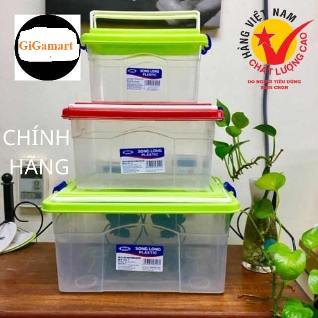 Bộ hộp đựng thực phẩm cao cấp có tay cầm tiện lợi 2172 - nhiều size