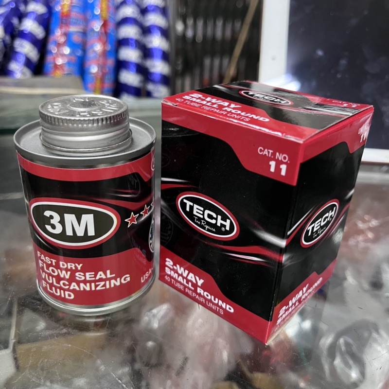 Bộ keo vá lốp không săm cho xe ga