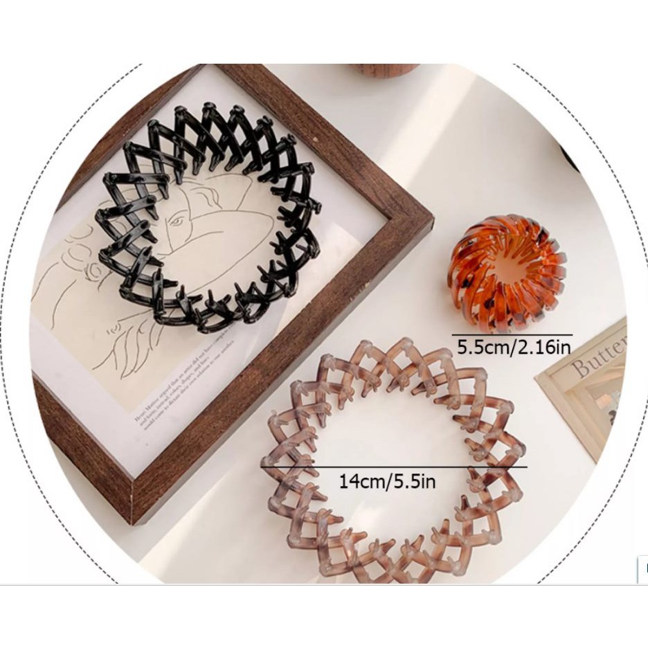 Kẹp tròn búi tóc Hàn Quốc