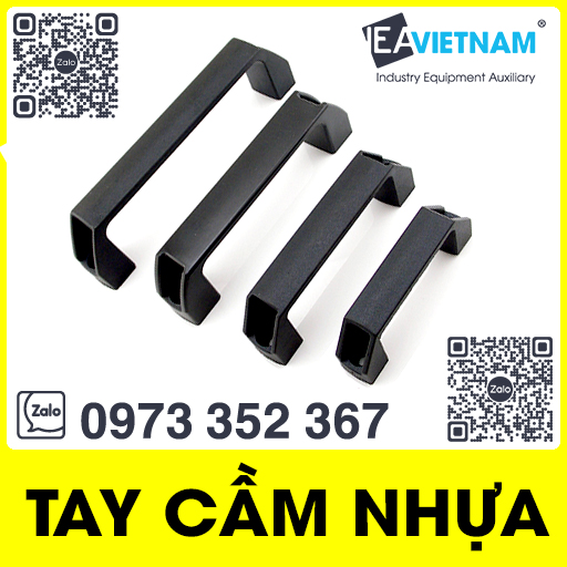 Tay cầm nhựa, tay nắm nhựa L90 L120 L150 L180 90mm 120mm 150mm 180mm