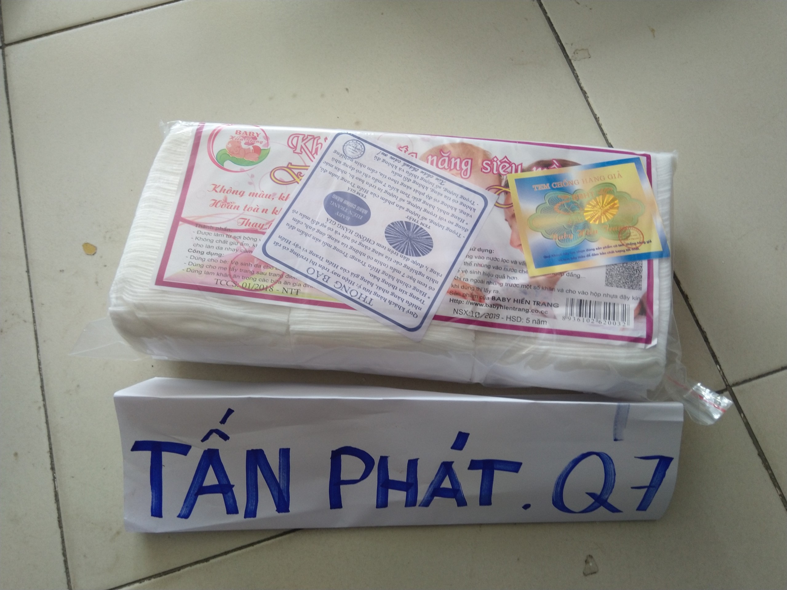 Combo 10 gói khăn khô đa năng Hiền Trang