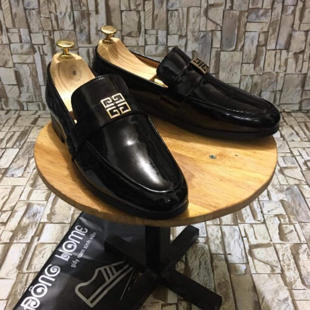 Giày Tây Nam Da Bóng Đế Kép