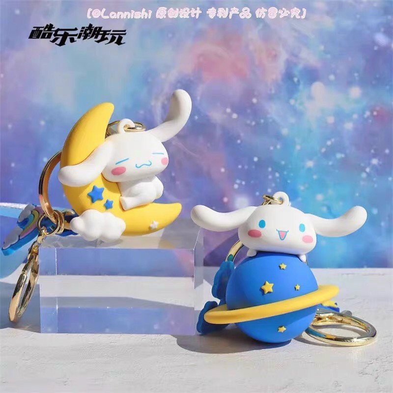 Móc khoá thỏ tai dài Cinnamoroll cute dễ thương
