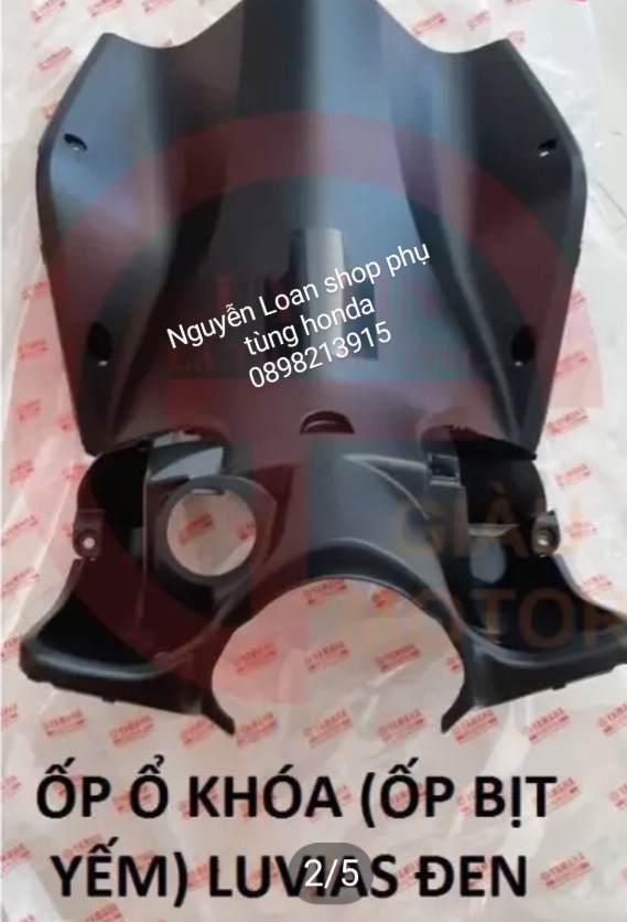 Ốp ổ khóa ốp bịt yếm luvias đen