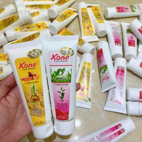 [BÁN LẺ GIÁ GỐC] Sữa rửa mặt Kone Thái Lan sáng da giảm mụn- Chiết xuất tà xanh và nghệ tươi kháng khuẩn làm mờ thâm mụn