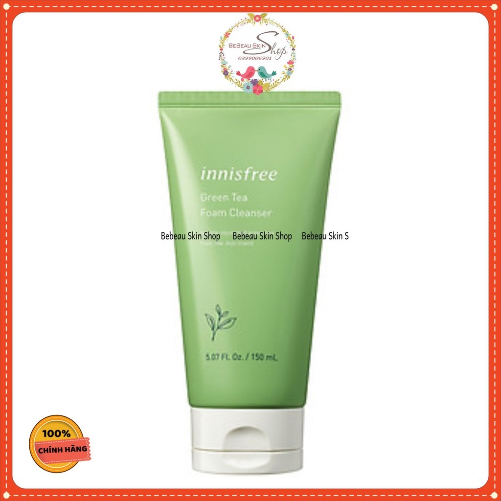 ™✿ SỮA RỬA MẶT GREEN TEA CLEANSING FOAM INNISFREE