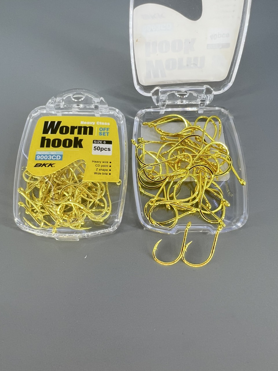 Lưỡi câu bkk worm hook siêu bén