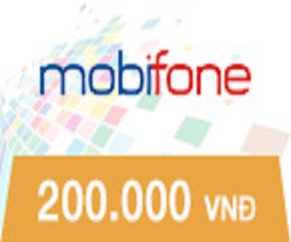 [HCM]Thẻ Cào Mobifone 200.000 VNĐ & PHÍ CHUYỂN