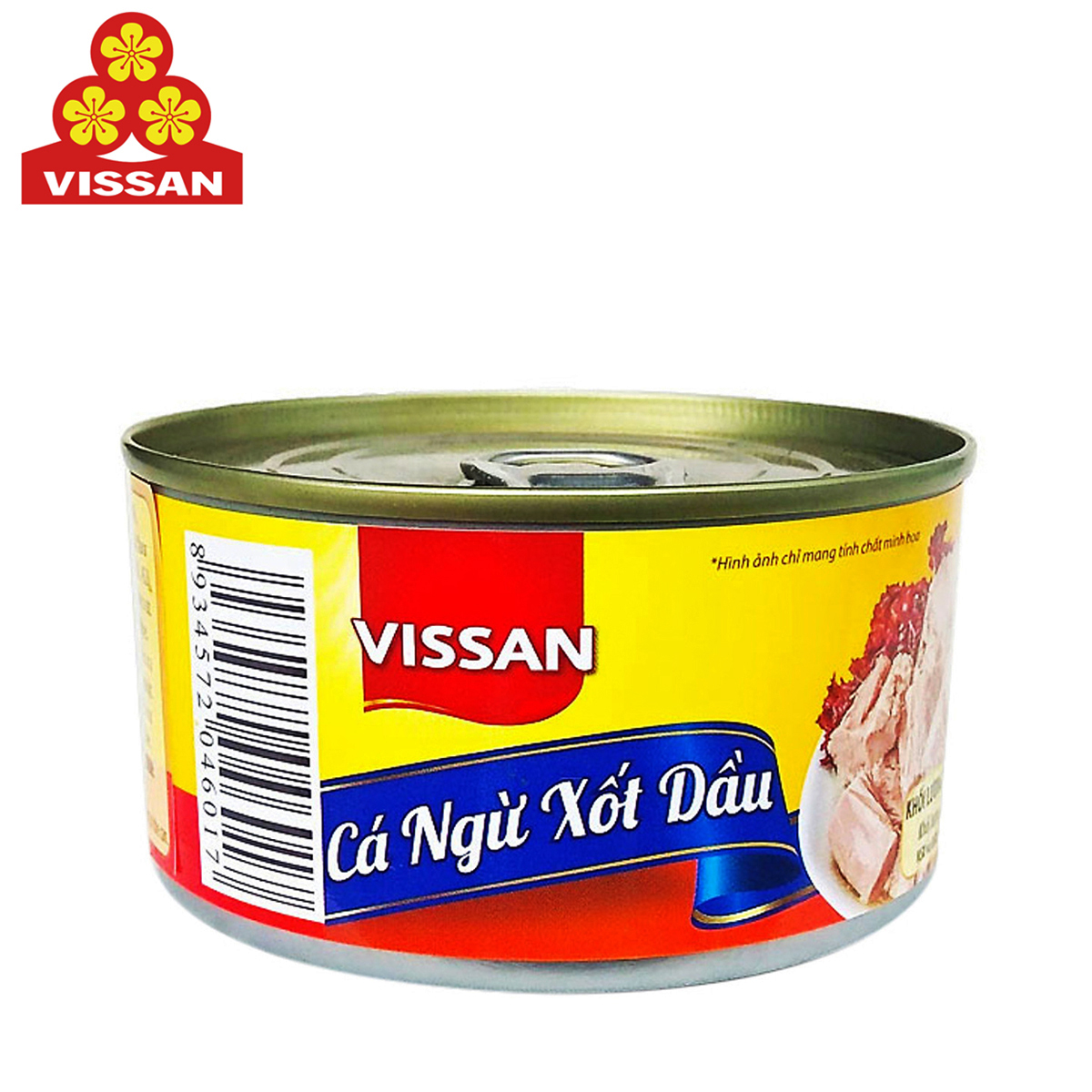 Cá ngừ xốt dầu tuna in oil vissan 170 gram