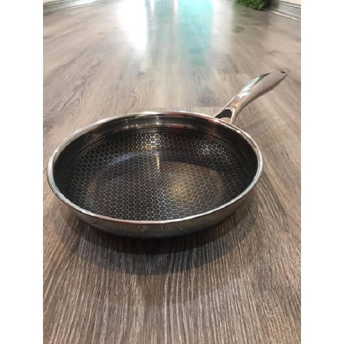 Chảo chống dính bếp từ inox 304 T&K Blackcube 30cm sâu