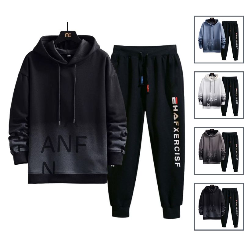 Bộ Đồ Áo Nỉ Nam Thu Đông Dài Tay Hoodie Loang Màu Quần Jogger Bo Gấu Thời Trang Yodi TOP 283 QUAN 069