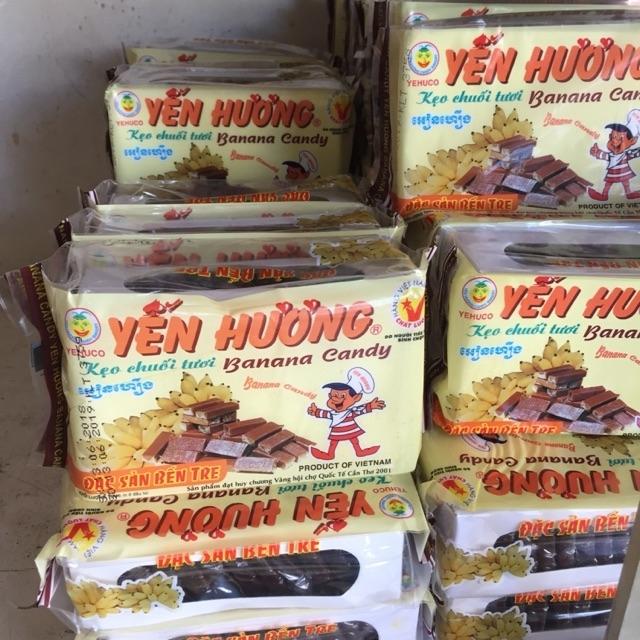 Kẹo chuối Yến Hương đặc sản Bến Tre- gói 375g - date luôn mới