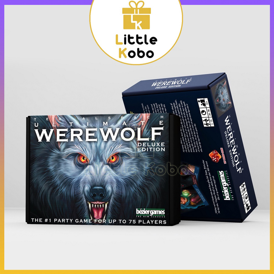 [92 Lá] Bài Ma Sói Werewolf Ultimate Việt Hóa Boardgame 92 Lá Chất Giấy Dày Đồ Chơi Trí Tuệ Trẻ Em Phát Triển Tư Duy