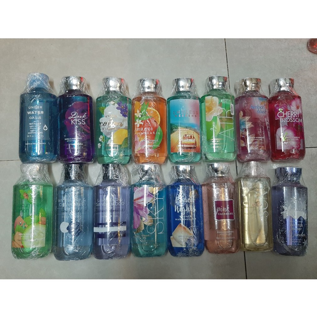 Sữa tắm bath & body works 295ml