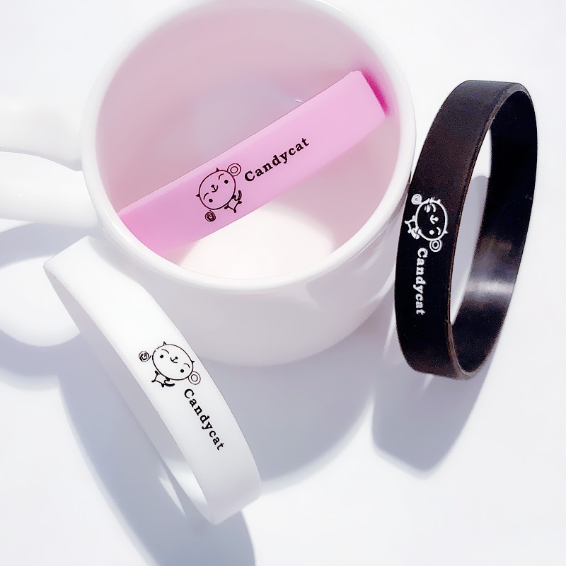 Vòng tay silicon CanDyCat thời trang phong cách Hàn