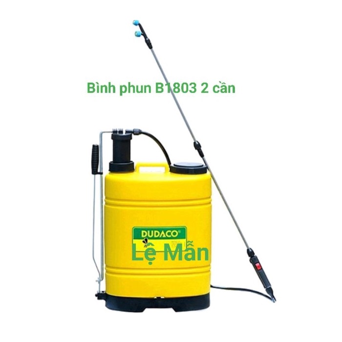 Bình xịt tưới cây dudaco 1803 - bình xịt đeo vai 18l - bình phun dudaco 18l đầy đủ phụ kiện
