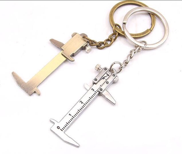 Móc khóa thước kẹp mini