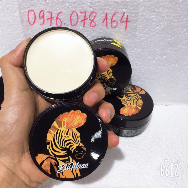Sáp Vuốt Tóc Blumaan Ngựa Vằn - Giúp tóc giữ nếp chất sáp mềm dễ vuốt, hương thơm dễ chịu không gây bết dính