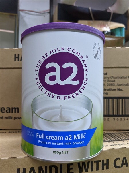 Sữa bột a2 nguyên kem úc a2 full cream milk powder 850g chính hãng