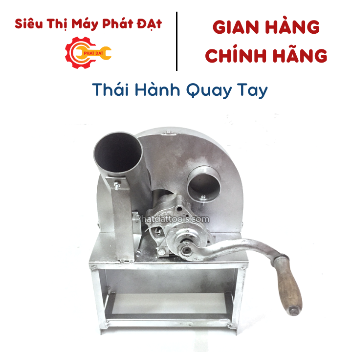 Máy thái hành tỏi quay tay thường- Tặng kèm bộ 3 lưỡi dao