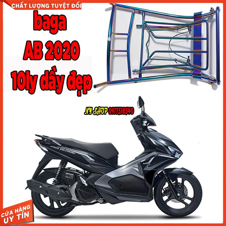 Baga honda ab 2020 - 2021 mẫu 10 ly màu titan chắc chắn