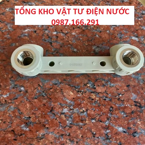 CHÍNH HÃNG TIỀN PHONG Cút cân sen PPR tiện lợi - Cặp cút ren chuẩn 15cm, lắp đặt nhanh, dễ dàng và chính xác