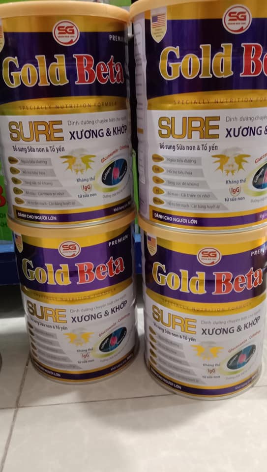 Sữa gold beta sure xương khớp - Bí quyết chăm sóc xương khớp hiệu quả