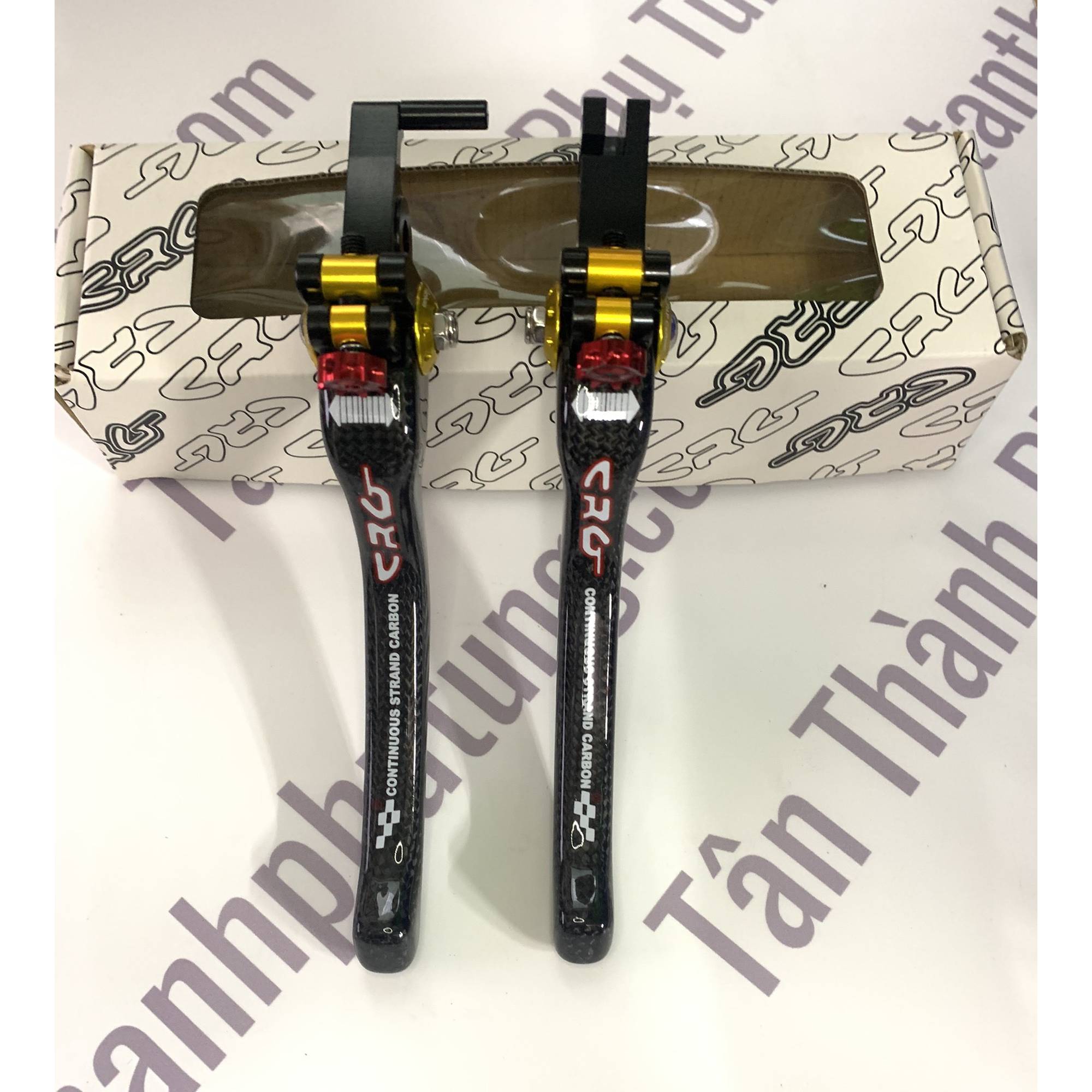 Tay thắng crg carbon fiber cho exciter 135, exciter 150