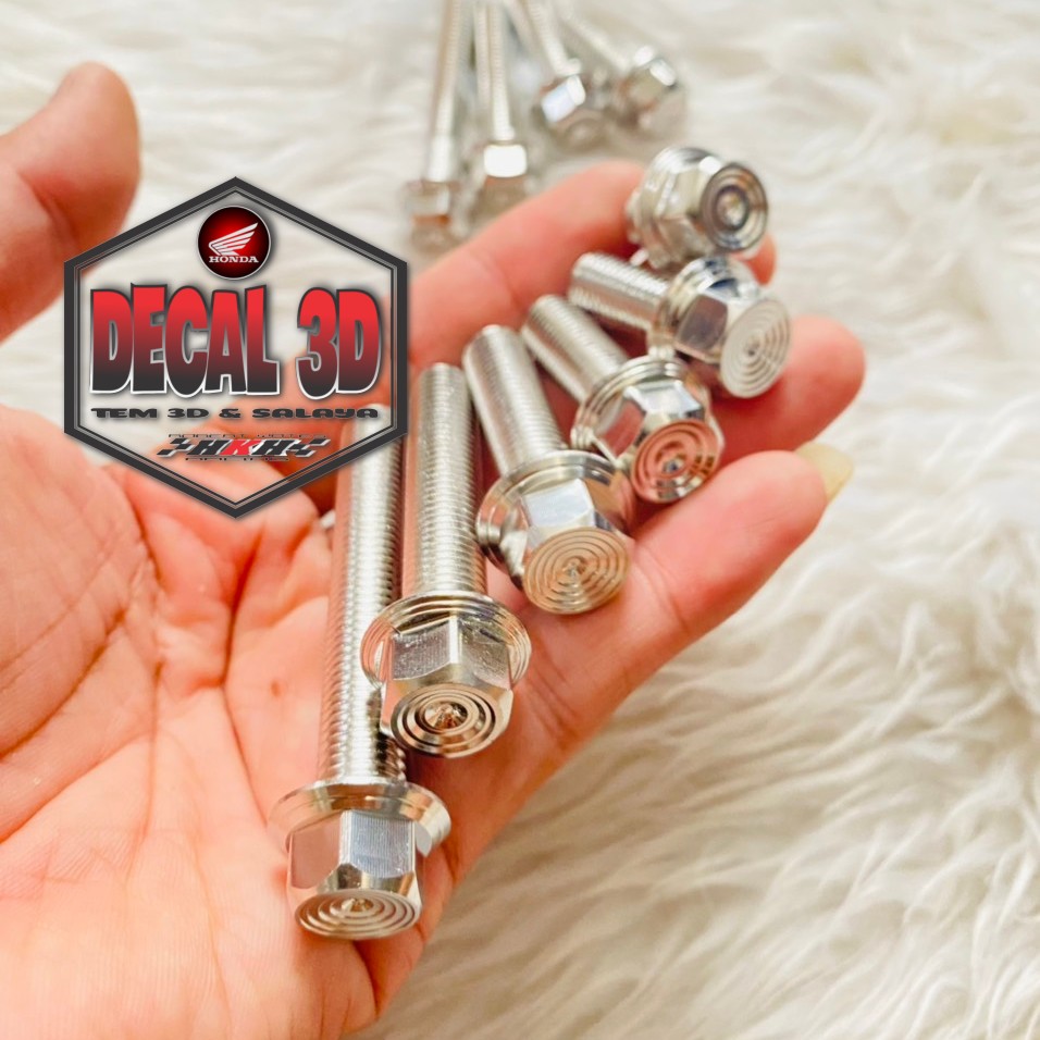 ỐC SALAYA INOX 10 LY MẪU THÁI V2 NHIỀU SIZE ĐẦU VƯƠNG MIỆNG CỰC ĐẸP SÁNG BÓNG KHÔNG RỈ SÉT