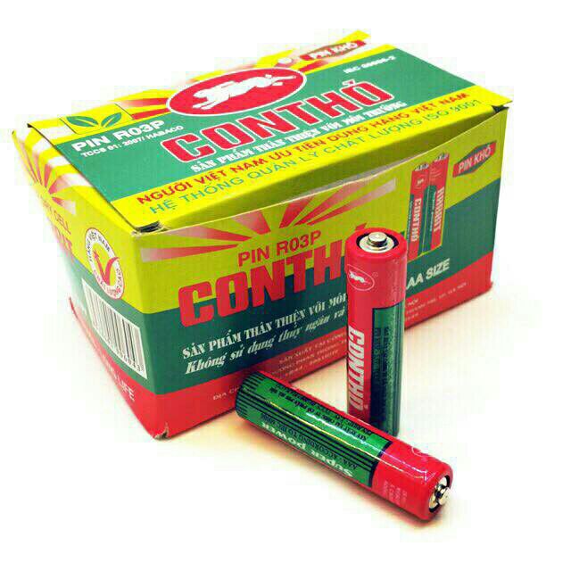 Pin con thỏ 2a - pin đồng hồ 1 hộp 40 viên