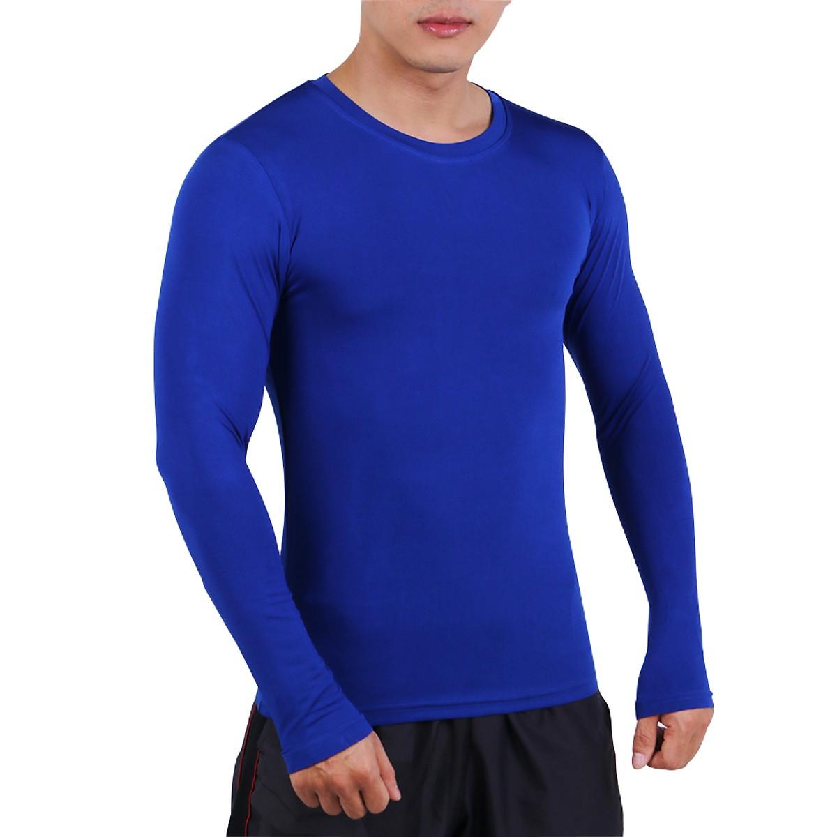 Áo Lót Body dài tay xanh