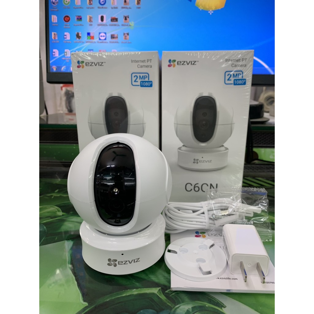 Camera ip wifi ezviz c6cn 1080p full hd 2.0mp - chống ngược sáng thực