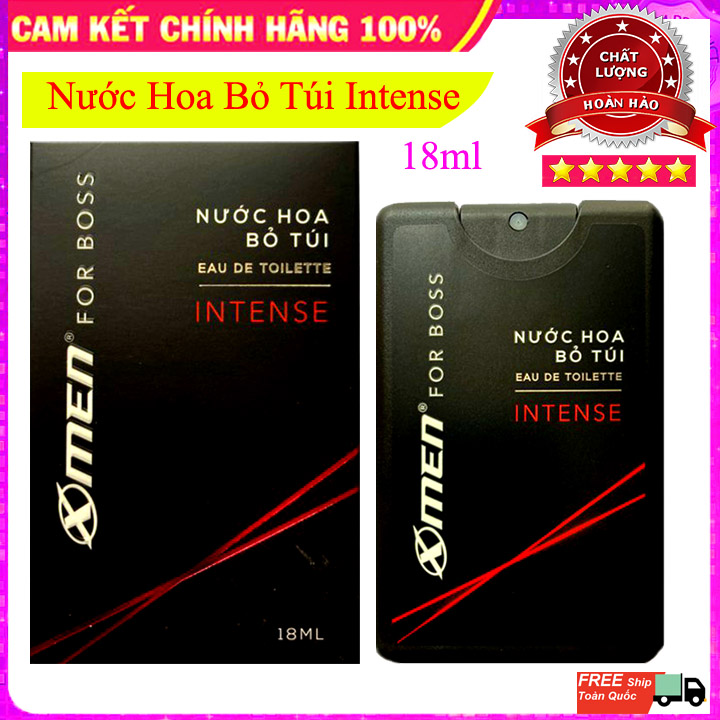 Nước Hoa Bỏ Túi X-Men Intense - Nước hoa EDT X-Men for Boss Intense 18ml