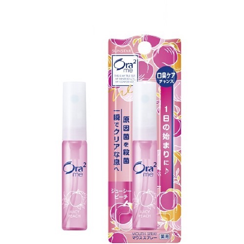 Xịt thơm miệng sunstar ora2 - juicy peach