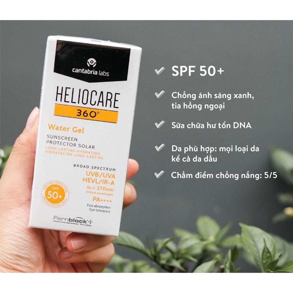 Kem Chống Nắng Heliocare 360 Water Gel spf50