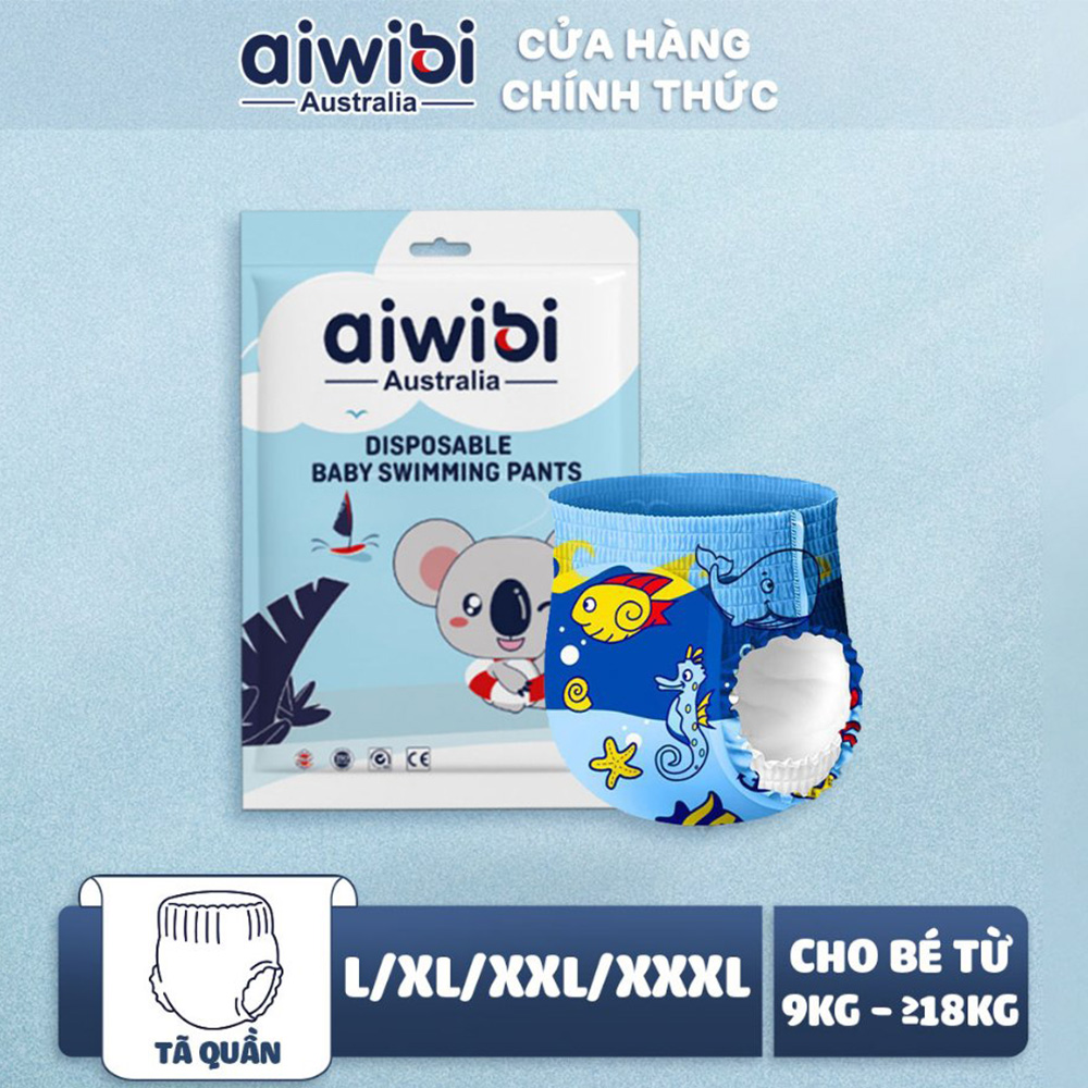  Tã bơi bỉm bơi cho bé yêu dạng quần thoải mái và an toàn cho các bé 