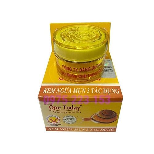 One today kem ngừa mụn 3 tác dụng 8g