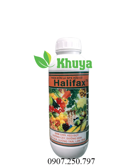 Phân bón lá NPK hữu cơ Boly Halifax 1 lít Canada Đâm Chồi - Kéo Đọt